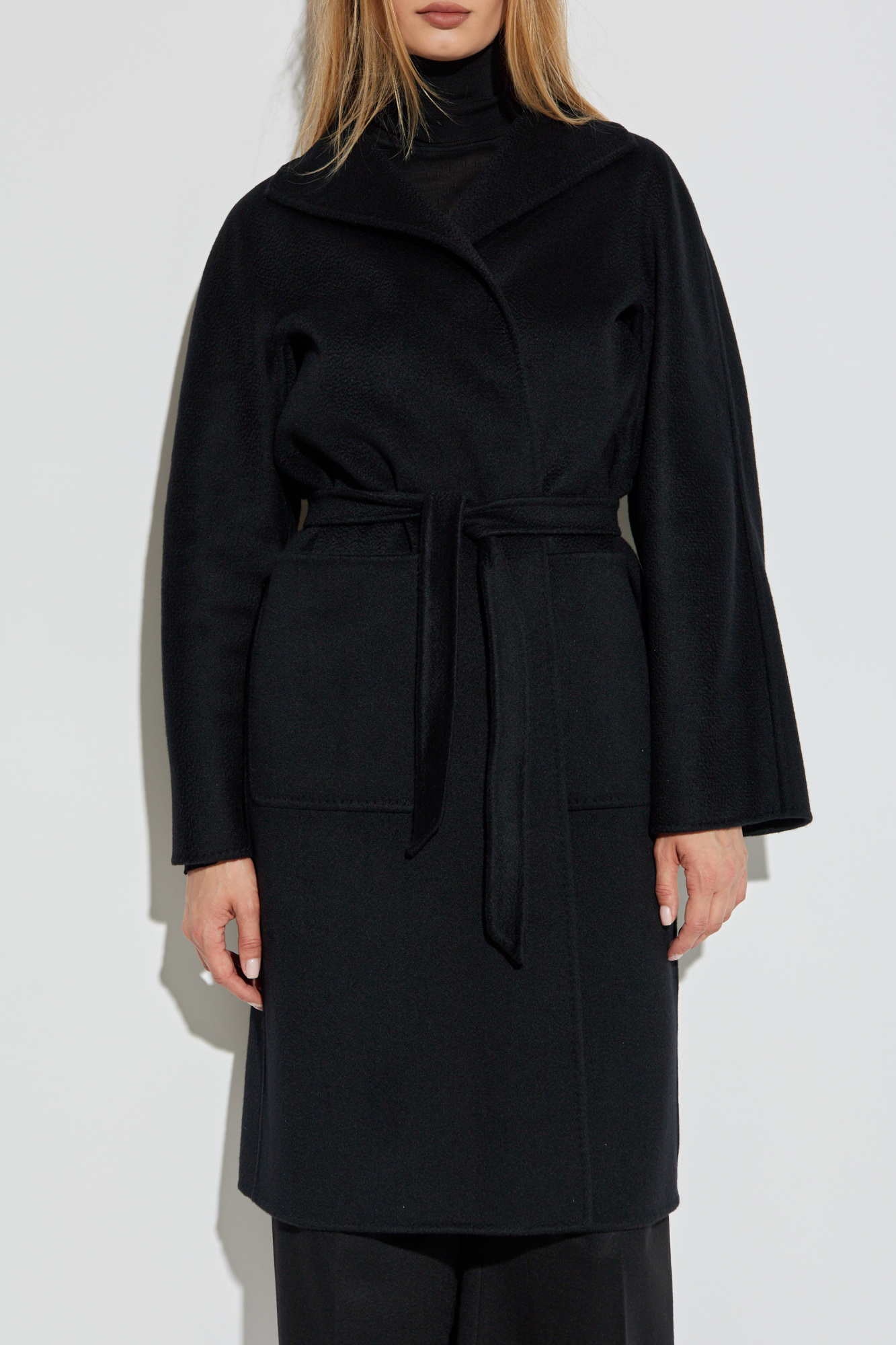 Black Cashmere coat `Lilia` Max Mara - Vitkac France